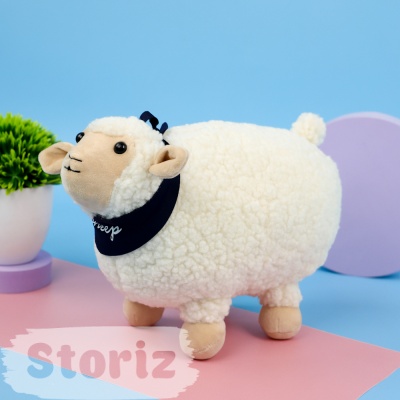Мягкая игрушка "Sheep" белый, 20см