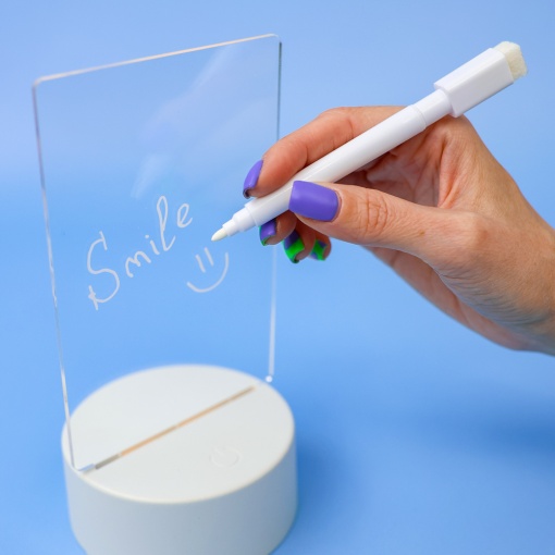 Светильник для заметок с маркером, 20 см оптом