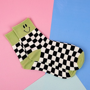 Носки "Smile" светло-зеленый, р.37-41