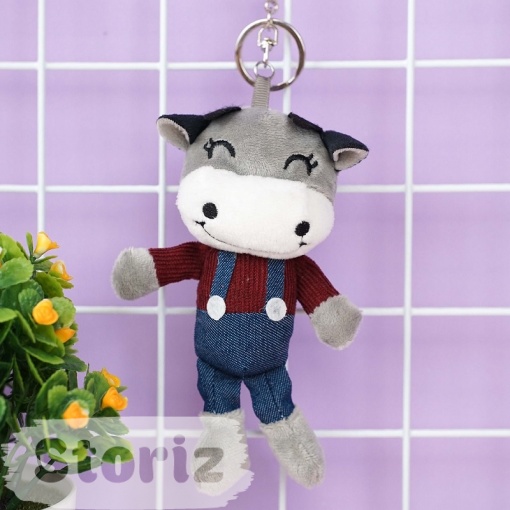 Мягкий брелок "Cow" 15 см