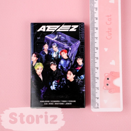 Набор картонных карточек "K-POP" ATEEZ 30шт.