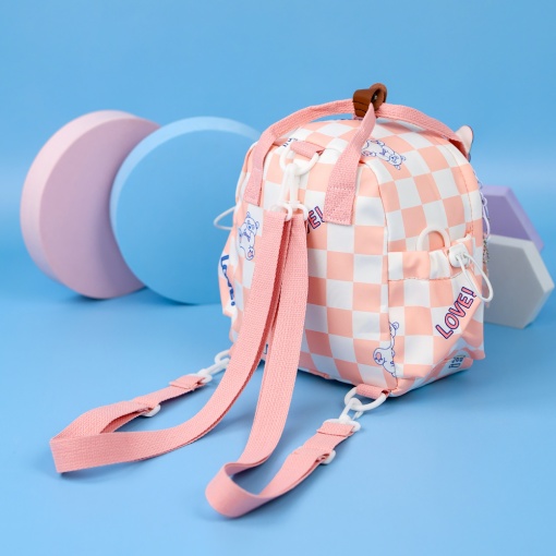 Сумка "Love bear" розово-белый