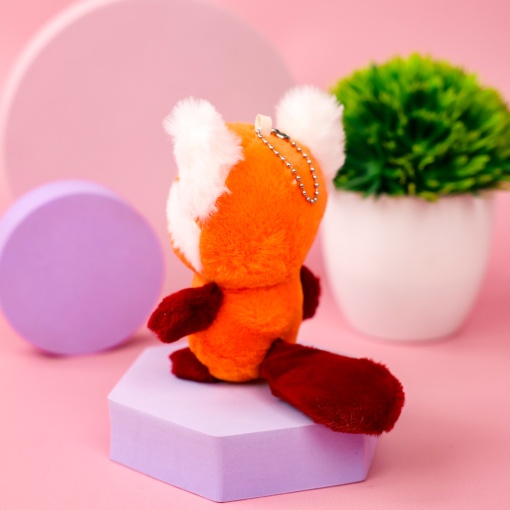 Мягкий брелок "Красная панда" 13 см