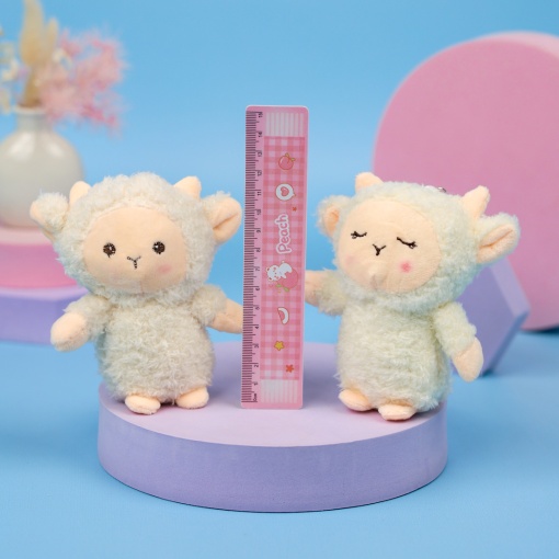 Мягкий брелок "Little Sheep" белый, 12см, в ассортименте 1 шт
