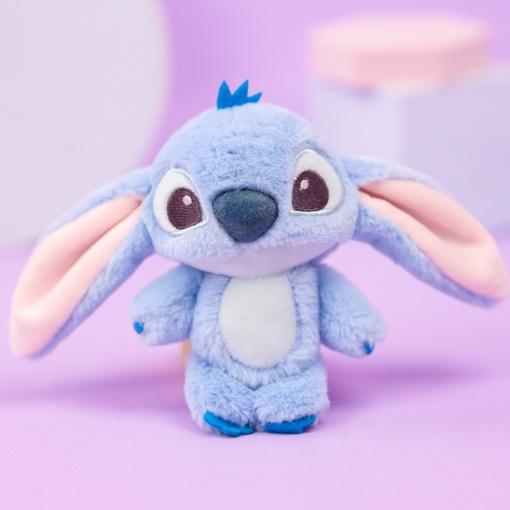 Мягкий брелок "Милый глазастик" голубой, 12см