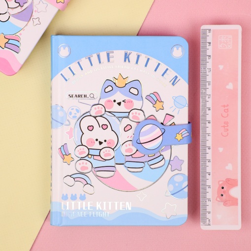 Блокнот "Животные в космосе" А6, №699604, в ассортименте 1 шт.