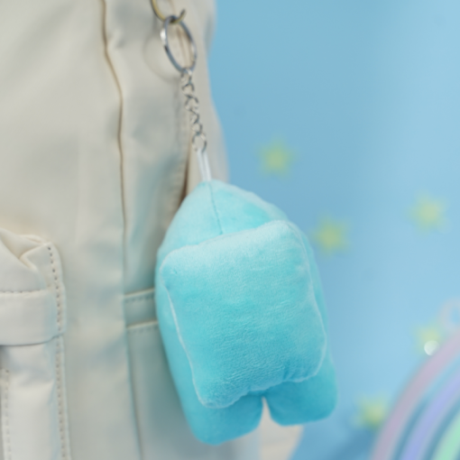 Мягкий брелок "Среди Нас" голубой, 10 см