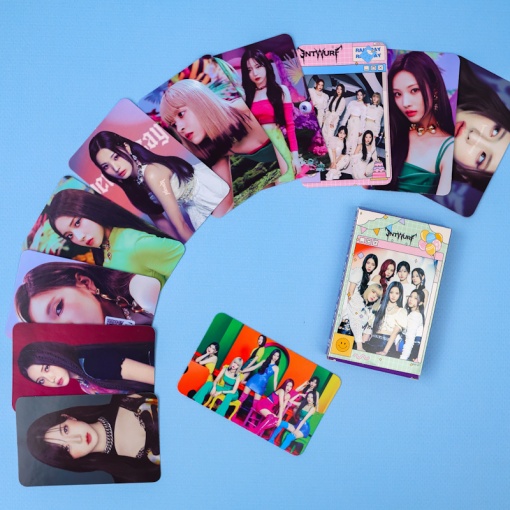 Набор картонных карточек "NMIXX" Entwurf 30шт.