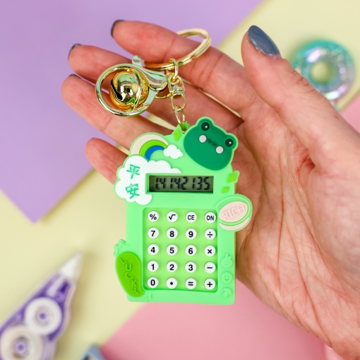 Брелок-калькулятор "Лягушка"