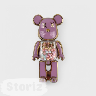 PopSocket "Bearbrick" фиолетовый