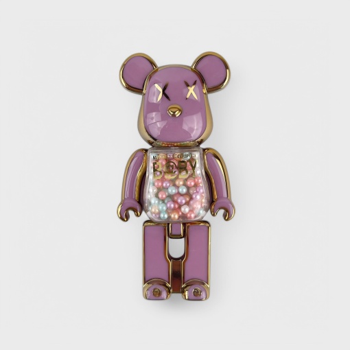 PopSocket "Bearbrick" фиолетовый