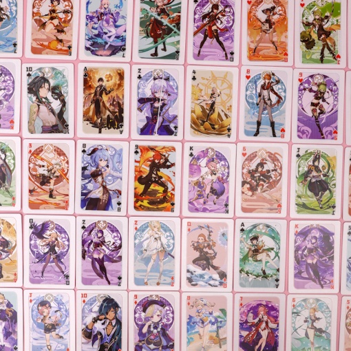 Набор игральных карт "Genshin Impact" C, в коробке 24шт