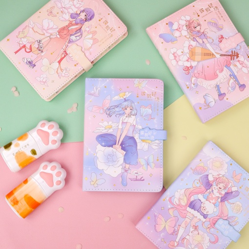 Блокнот "Music girl" №3654, 185x130 мм