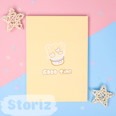 Зеркало настольное "Cute Bear" 21*15см