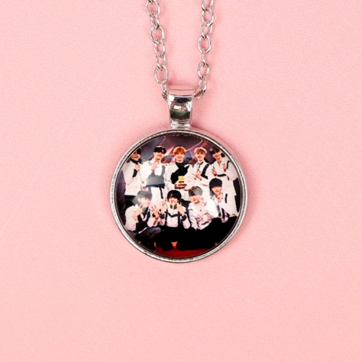 Кулон на цепочке "K-POP" Stray Kids, круглый