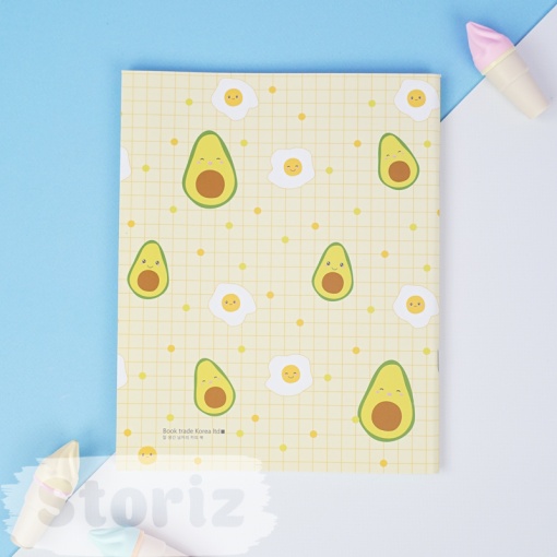 Тетрадь "Avocado and egg" 48 листов