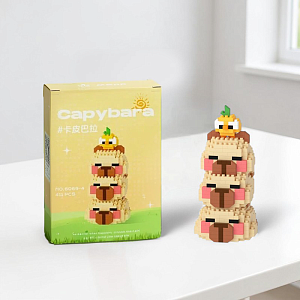 Конструктор "Capibara Blocks" №6069-4 (411 деталей) [М_09]
