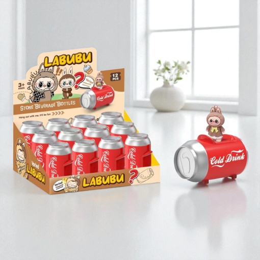 Брелок "Labubu" банка, в ассортименте 1шт