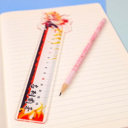 Линейка "Истребитель демонов" Ренгоку 16см