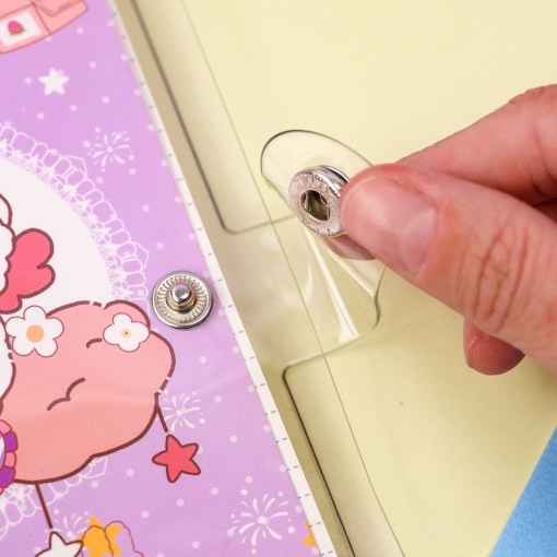 Блокнот "Sweet Rabbit" фиолетовый, 9,5х17 см