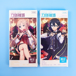 Набор почтовых открыток "Sword Art Online", в ассортименте 