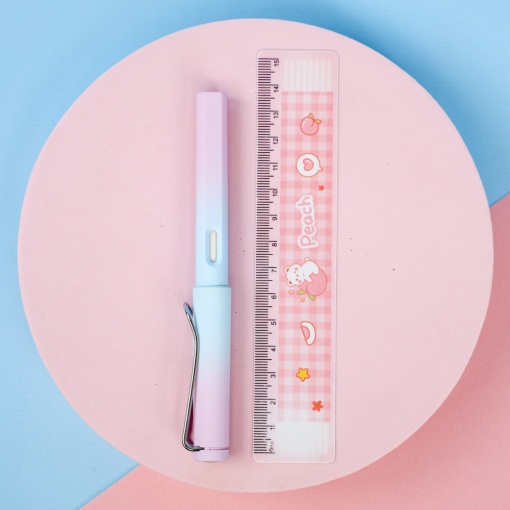 Карандаш вечный с ластиком "Градиент" сине-фиолетовый