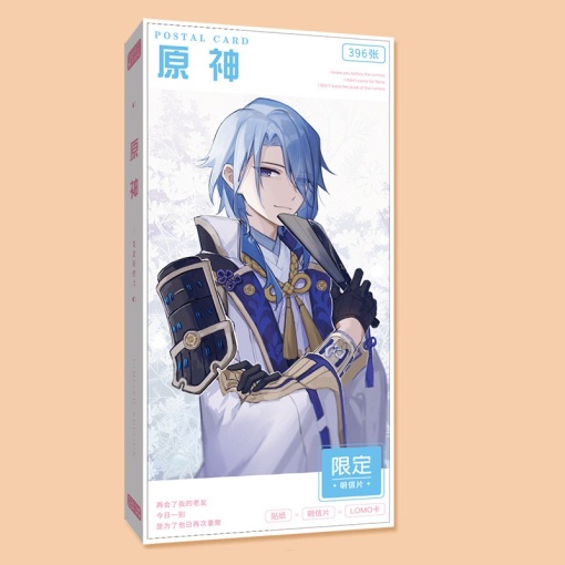 Набор почтовых открыток "Genshin Impact" F