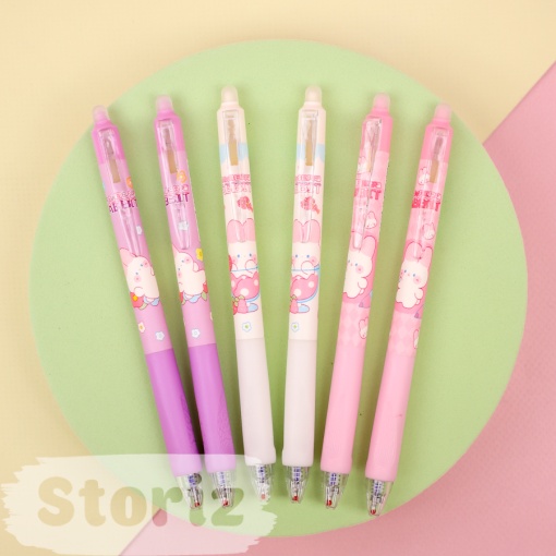 Ручка со стирашкой "Strawberry Rabbit" №33055, в ассортименте 1 шт. (синий)