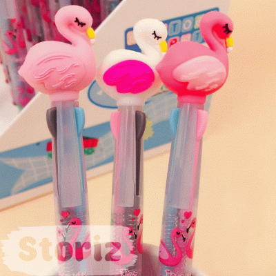 Ручка с тремя стержнями "Flamingo"