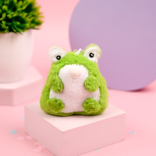 Мягкий брелок "Лягушка-антистресс" 