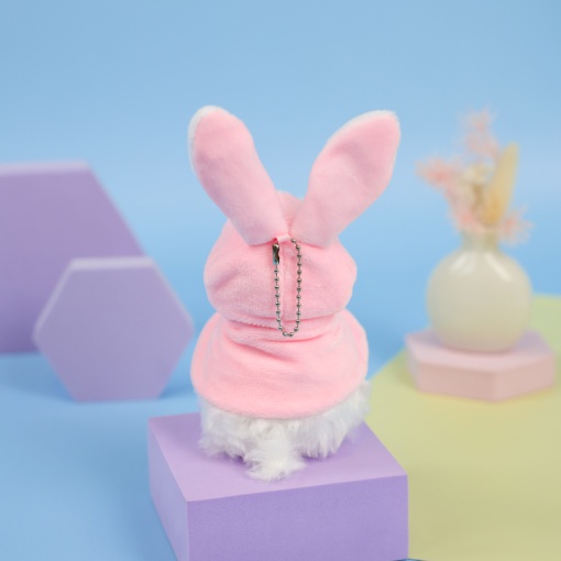 Мягкий брелок "Овечка в шапочке" зайка, 14 см