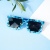 Солнцезащитные очки "Пиксели" классик, синие