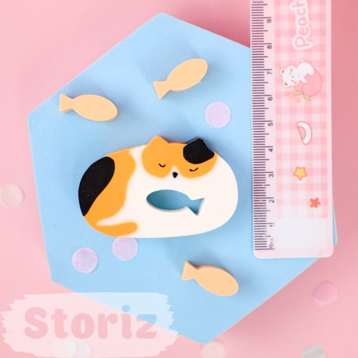 Стирательная резинка "Cat Cake Eraser" №2255, в ассортименте 1 шт.
