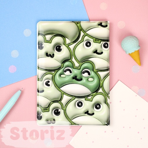 Обложка на паспорт "Frog" STORIZ