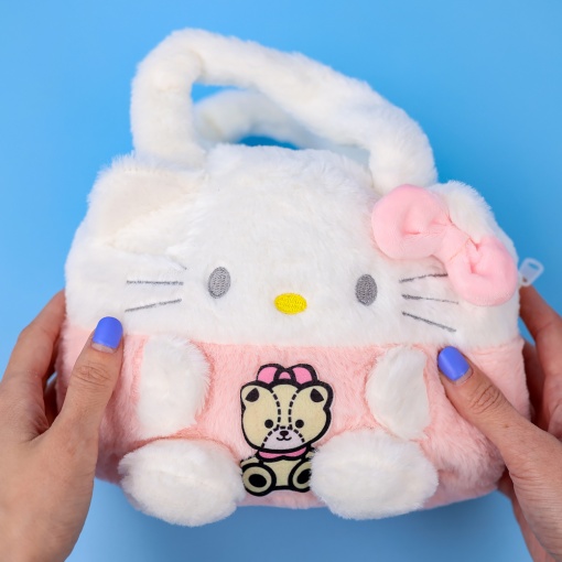 Сумка плюшевая "Kt" 