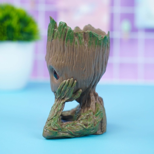 Горшочек для цветов "Грут" в коробке cheek 8075 оптом