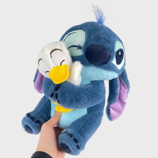 Мягкая игрушка "Глазастик" с утенком, 30см