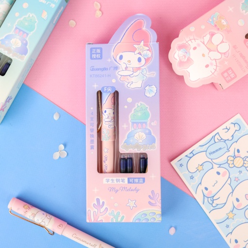 Перьевая ручка со сменными чернилами "Sanre"