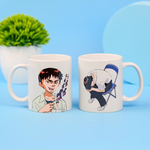 Кружка "Sad Shinji" 300 мл оптом со склада!