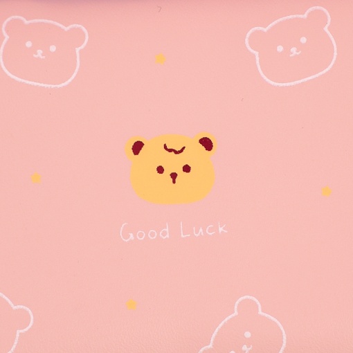 Мини-кошелек "Bear" розовый