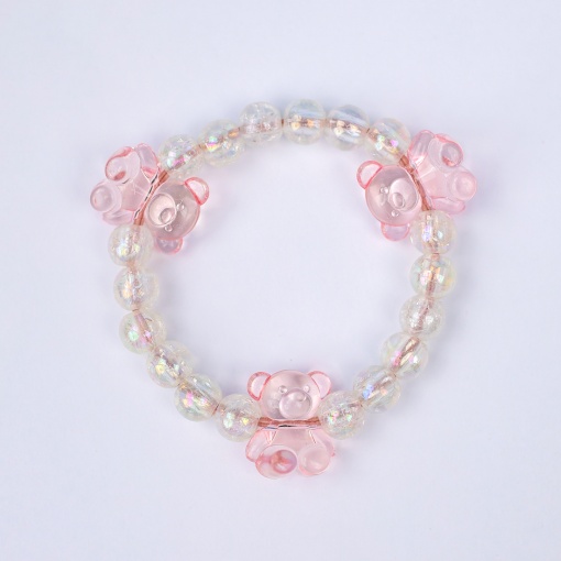 Браслет "Медвежата" розовые