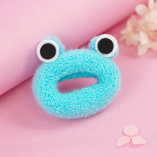 Резинка для волос "Frog" голубой