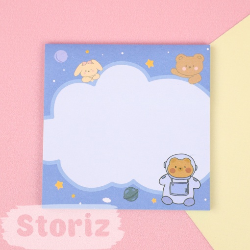 Набор стикеров для заметок "Bear" cosmic