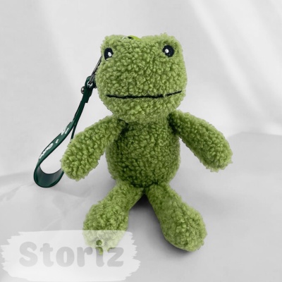 Мягкий брелок "Cute frog" 19 см