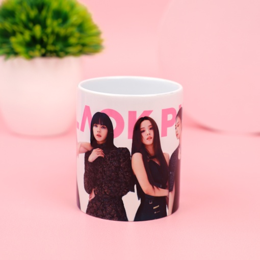 Кружка "K-pop" Black Pink №3, 300 мл оптом со склада!