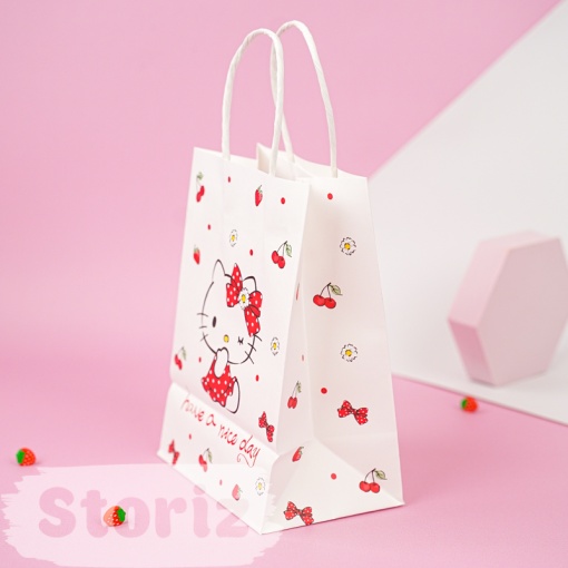 Подарочный пакет "Kt" 21x15x10 см