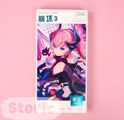 Набор почтовых открыток "Honkai Impact" в ассортименте