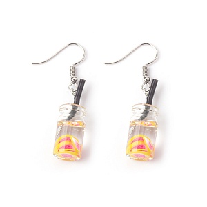 Серьги "Fruit tea" грейпфрут