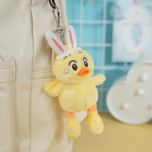 Мягкий брелок "Fluffy Duck" 10 см