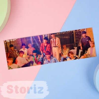 Закладка "K-POP" Seventeen 20х6,7см.